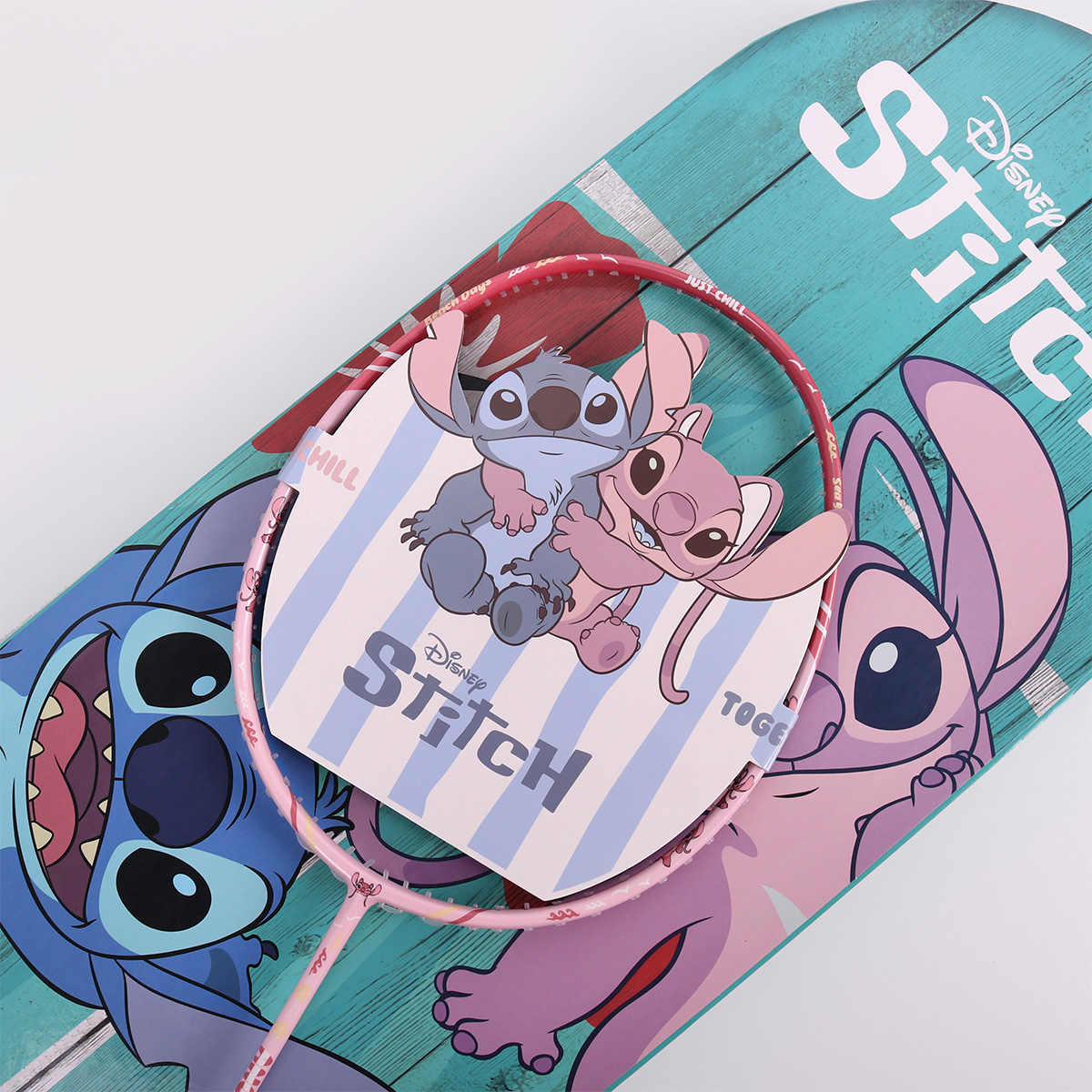 MAXX x LILO & STITCH BADMINTON RACKET WITH | Shopee Singapore
