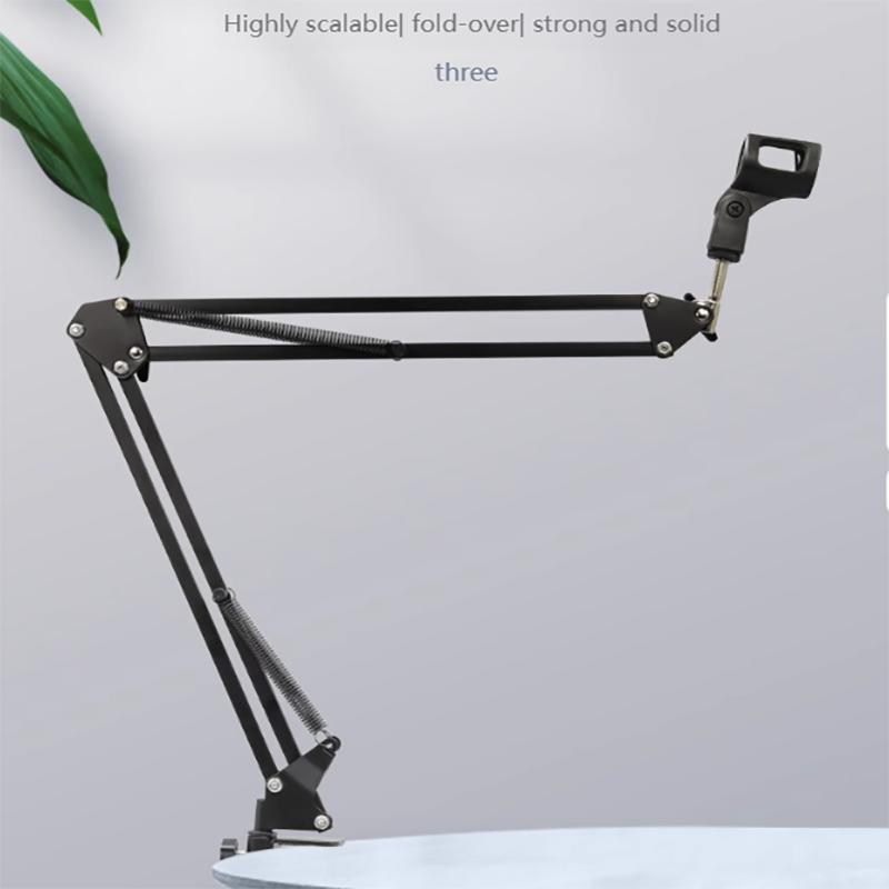 Wired Condenser Microphone with V8 Sound Card Kit & Suspension Boom Arm ...