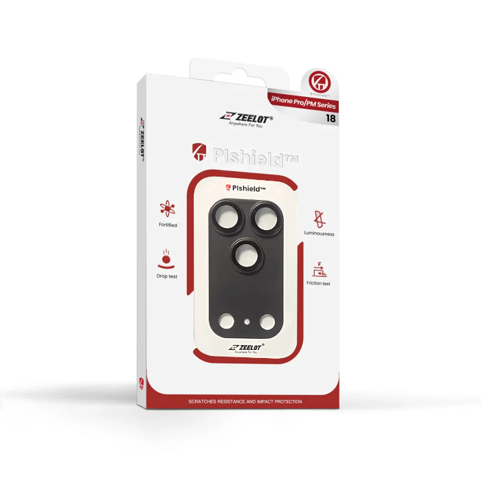 ZEELOT Pishield Metal Integrated Camera Lens Protector for iPhone 18 ...