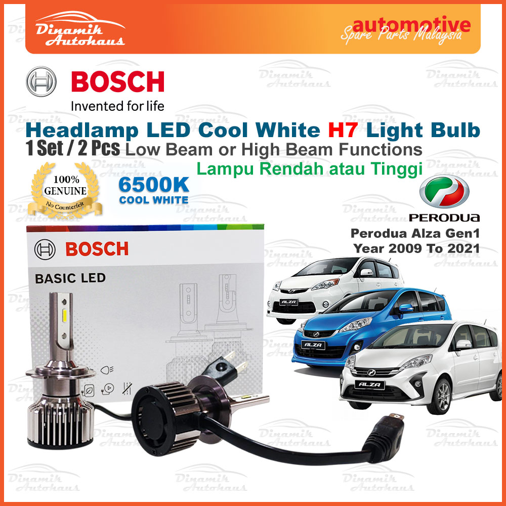 Perodua Alza Gen1 Year 2009 To 2021 Car Headlamp Low Beam or High Beam ...
