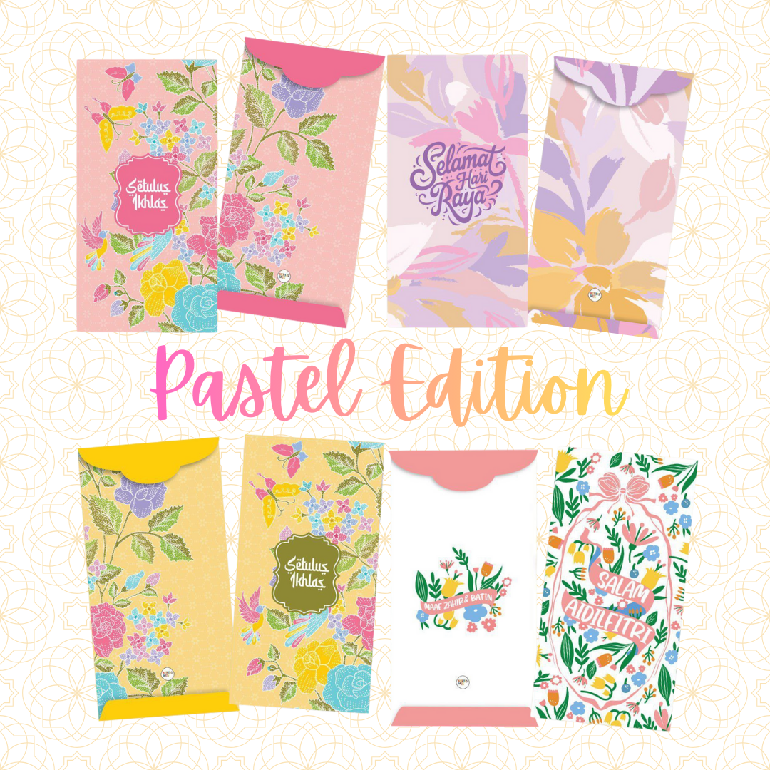Sampul Raya 2026 | Raya Packet 2026 | Pastel Edition Design | Eksklusif ...
