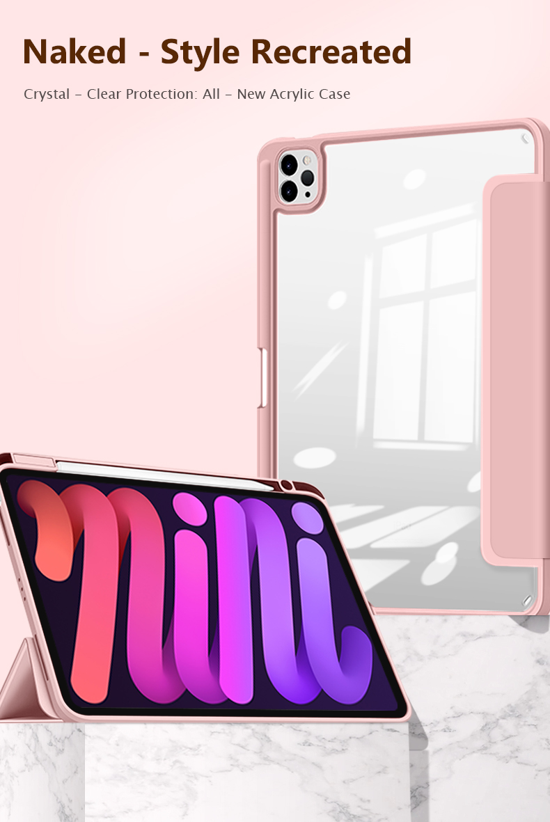 iPad case for Air 8 7 6, M4 M3 M2, 11th Gen A16, Pro 11 M5 2026 5/6/7/8 ...