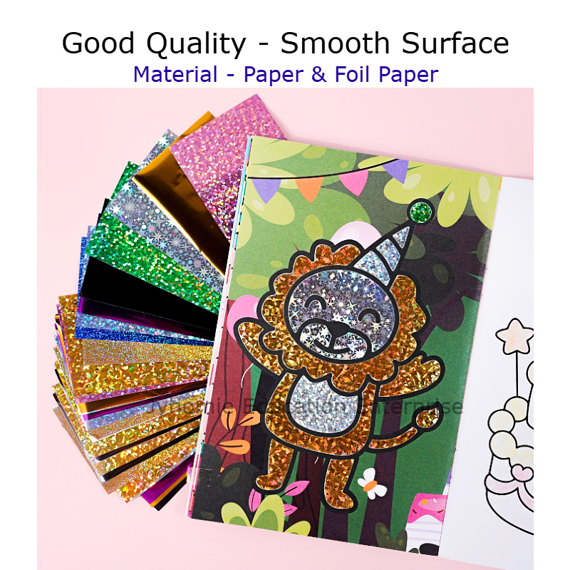 Sticker Book Baby Sticker Book Children Book Buku Stiker Buku Tampal ...