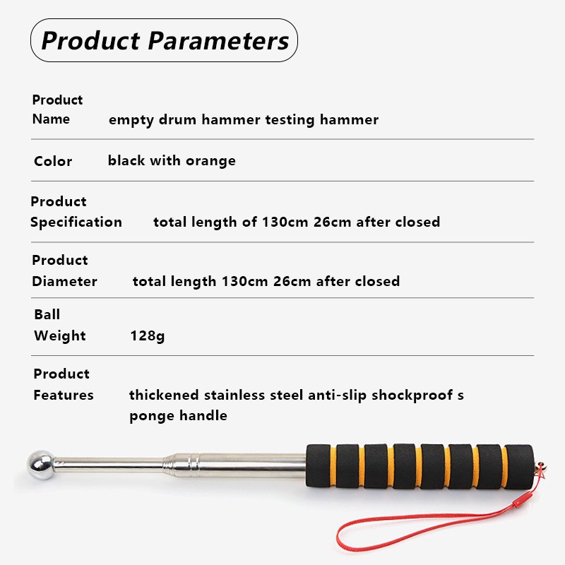 Checker Hammer Extendable Tapping Rod Tile Checker Hollow Wall Hammer ...