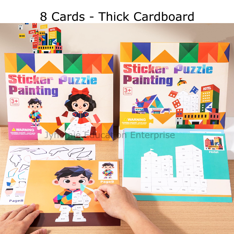 Sticker Craft Kits Art Craft Sticker Art Craft DIY Kids Activity Art ...