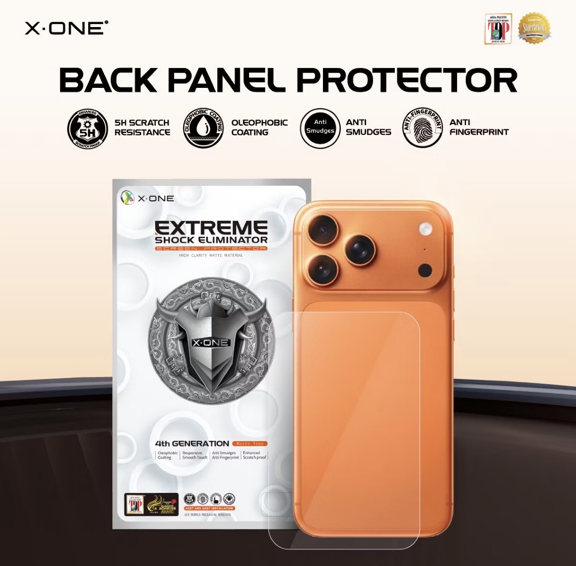 X.One Camera Plateau & Back Protector for iPhone 17 Pro Max / 17 Pro ...