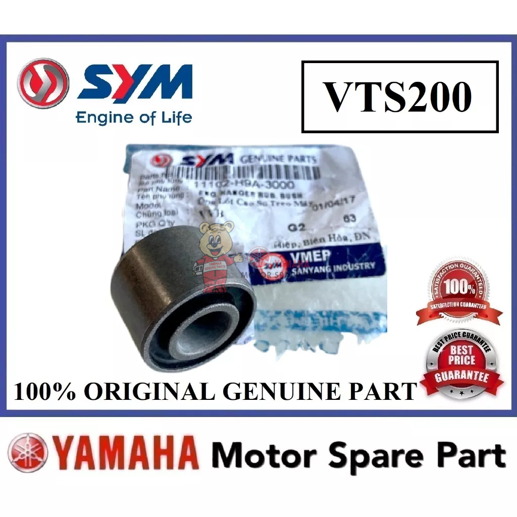 SYM VTS200 ENGINE BUSH 0 11102-H9A-3000 ENJIN ENGIN BUSH VTS-200 VTS ...