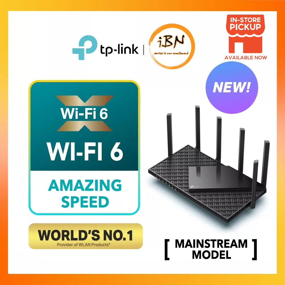 TP-Link Archer AX73 / AX72 [AX5400] WiFi 6 Wireless Mesh Router, TP ...