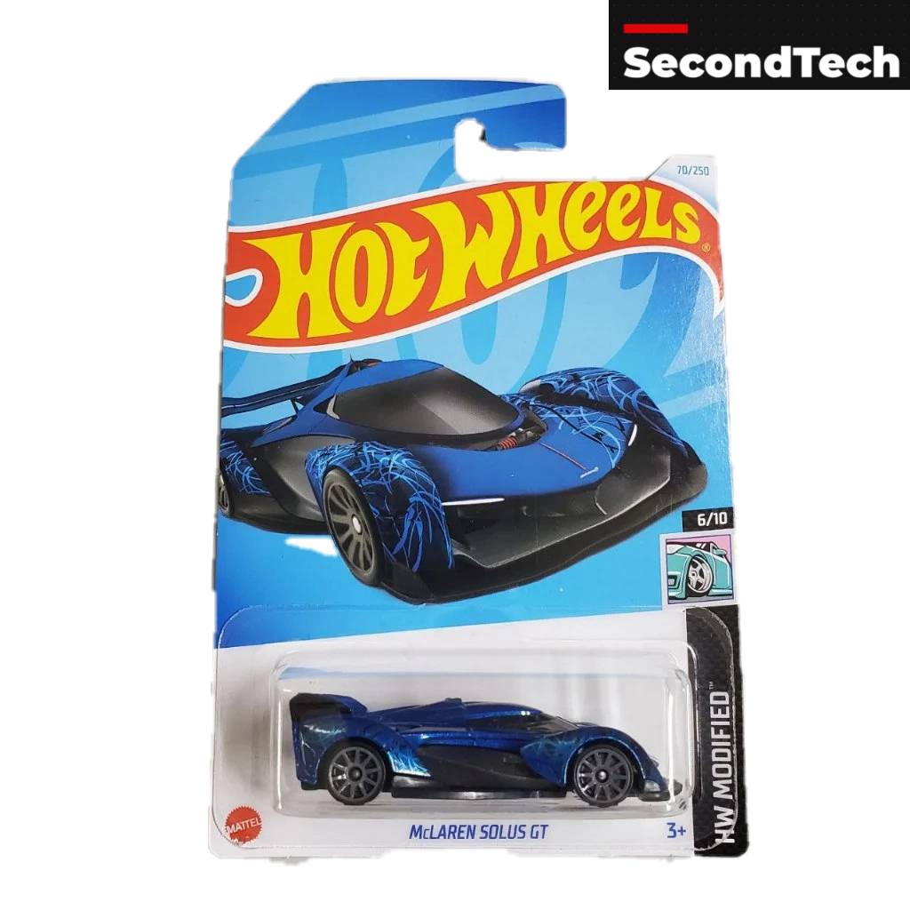 Hot Wheels McLAREN SOLUS GT Blue Case D 2024 | Shopee Singapore