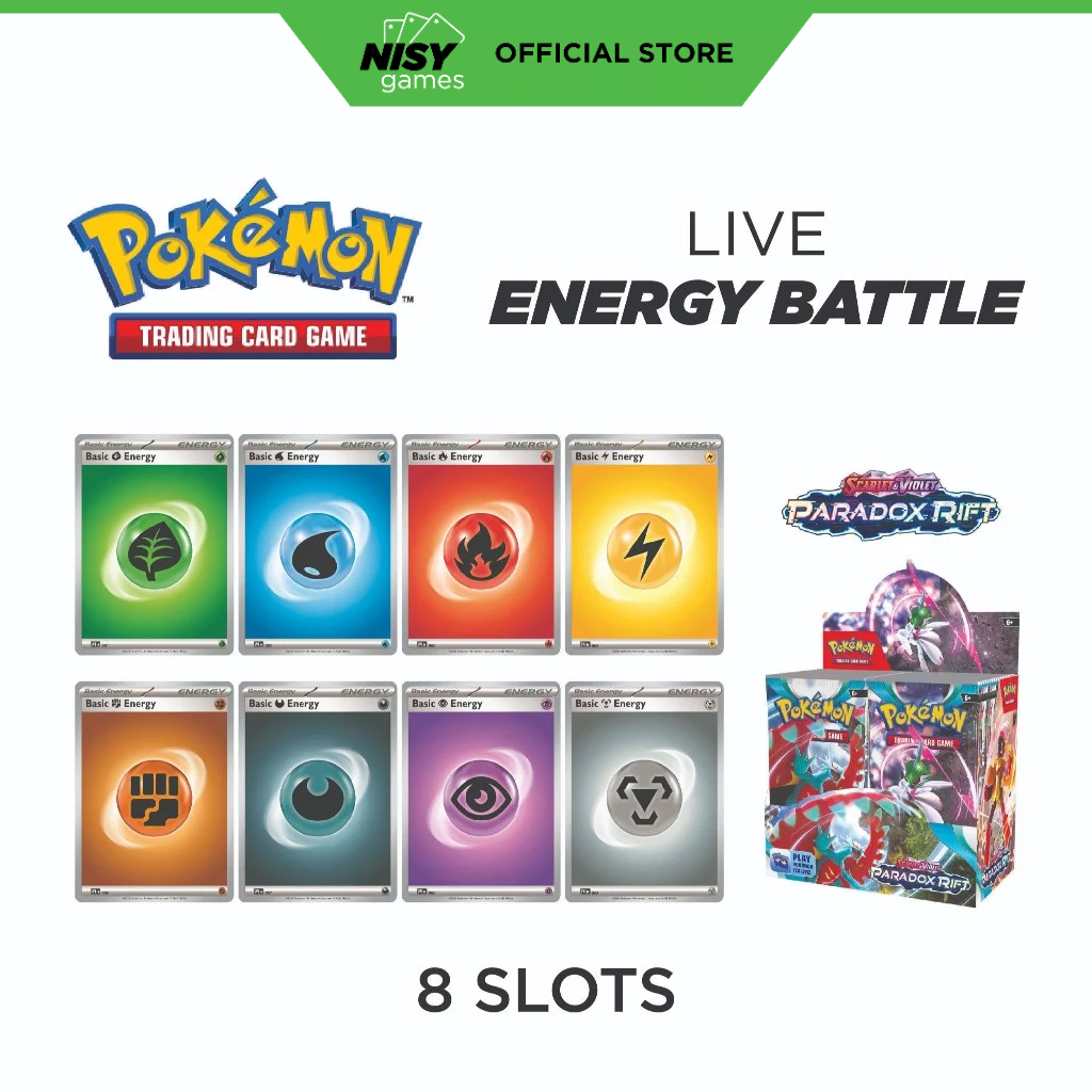 [LIVE RIP] Pokemon TCG Energy Battle - SV04 Paradox Rift 1 Box (36 ...
