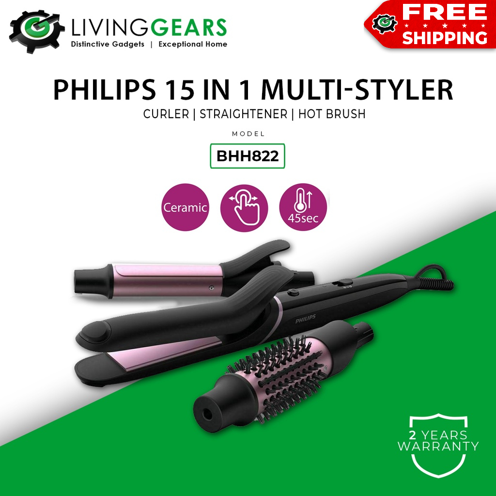 Philips StyleCare Multi Styler Curler Straightener BHH811 BHH822 BHH822 03 Shopee Singapore