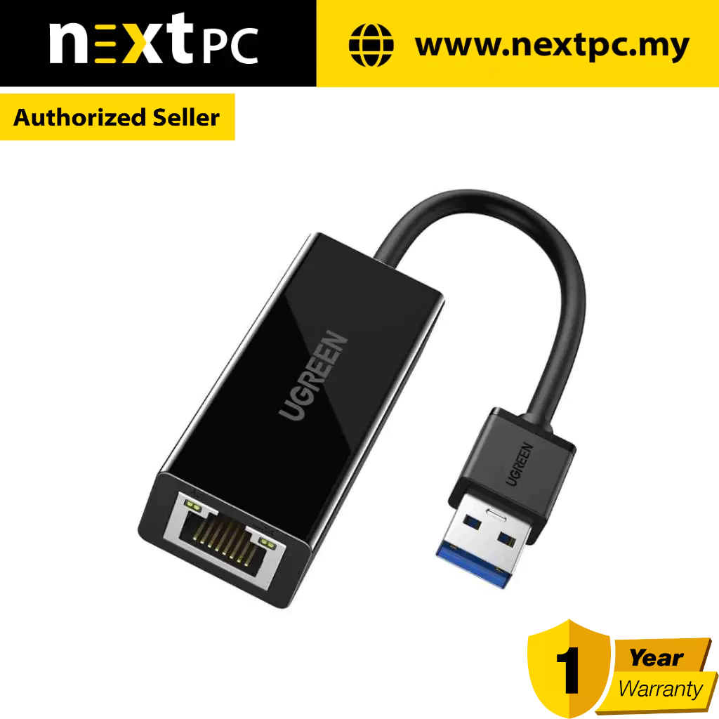 UGREEN USBA Gigabit Adapter / Power Supply / 1 Year Warranty