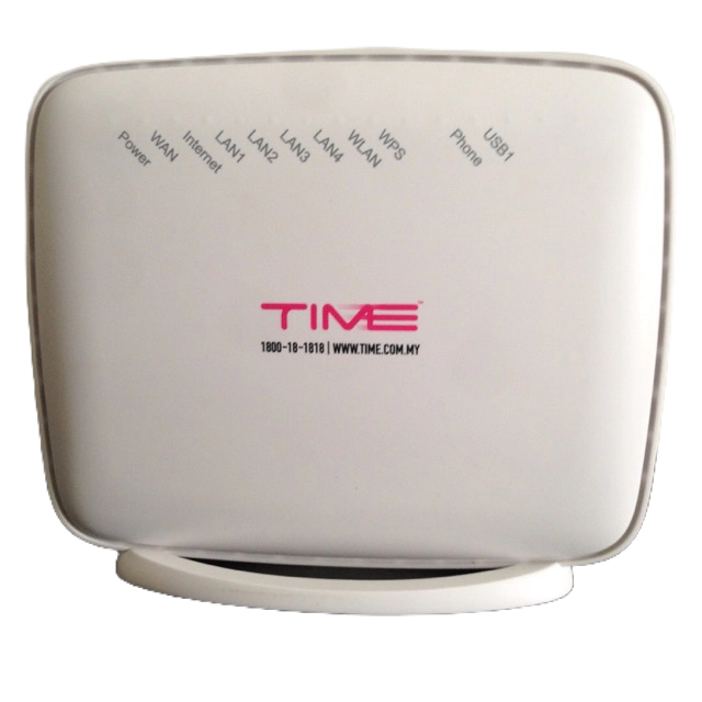 ZTE ZXHN-H298N TIME Home Gateway Wireless-N router High Speed WiFi ...