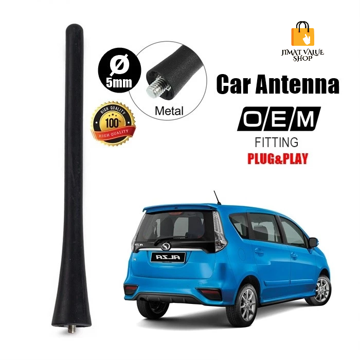 Car Antenna OEM Fitting & Plug Replacement AM / FM Radio / Antena Radio ...