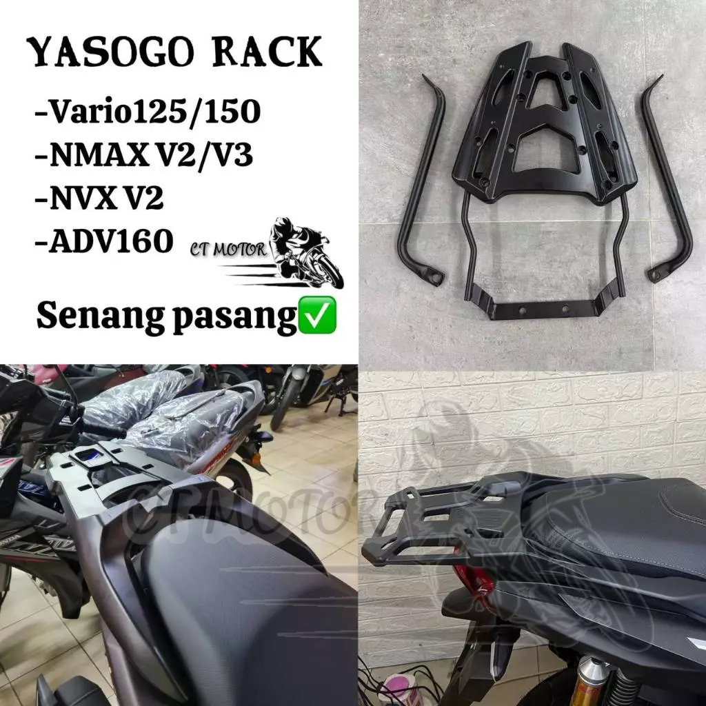 Yamaha NMAX V2 V3 NVX V2 Honda Vario 125 Vario150 ADV160 Yasogo Heavy ...