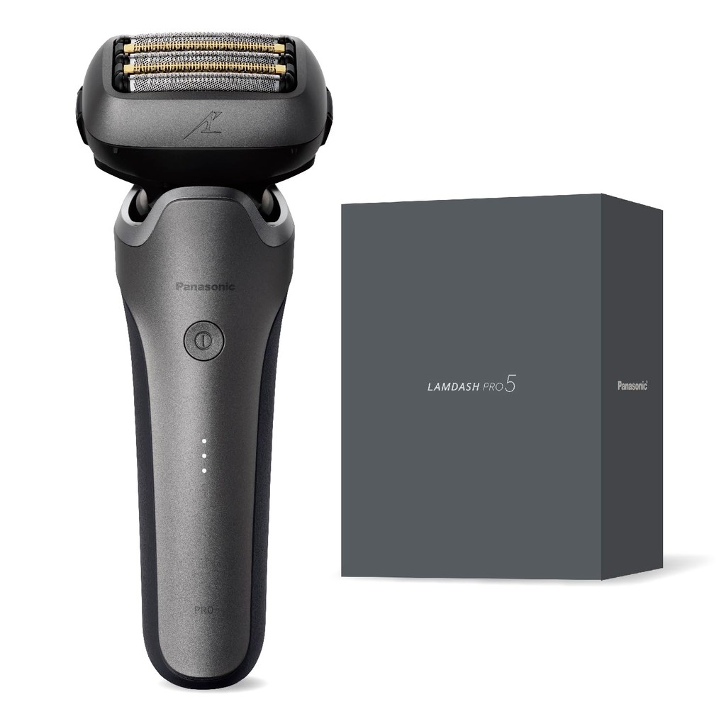 Panasonic Lamdash PRO 5-Blade Electric Shaver ES-L551U-S Titanium