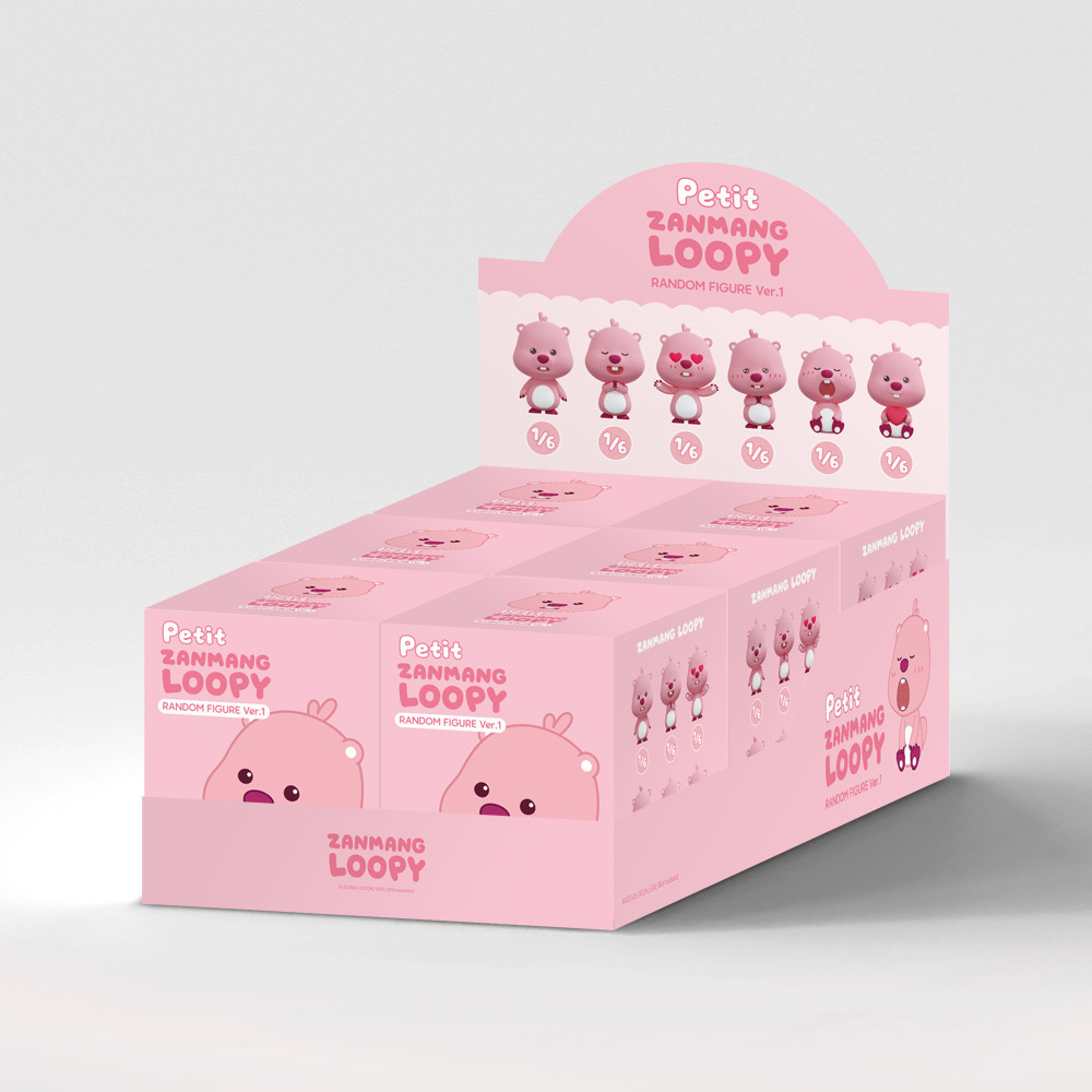 Kotak Mainan Misteri - Pigure - Petit Zanmang Loopy Random Figure Ver.1 ...
