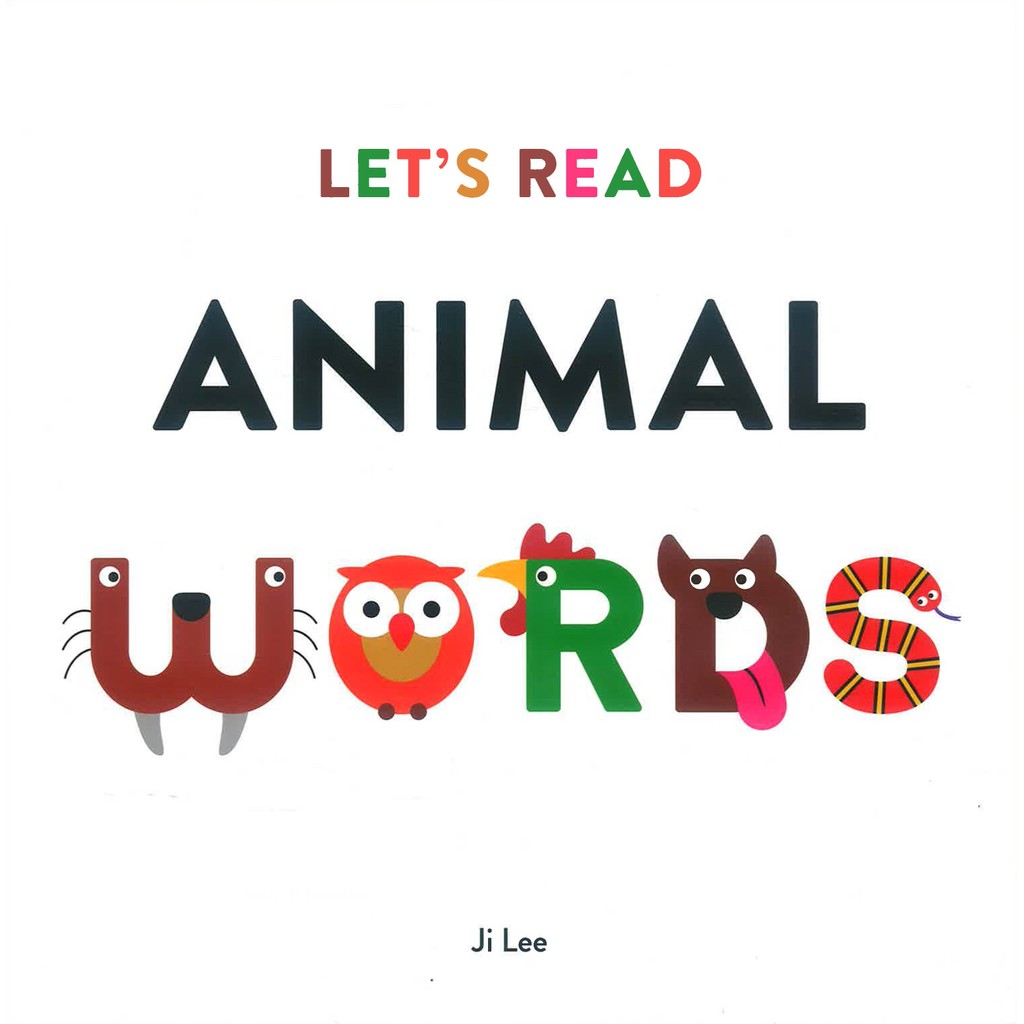 (BX) LET'S READ ANIMAL WORDS | Shopee Singapore