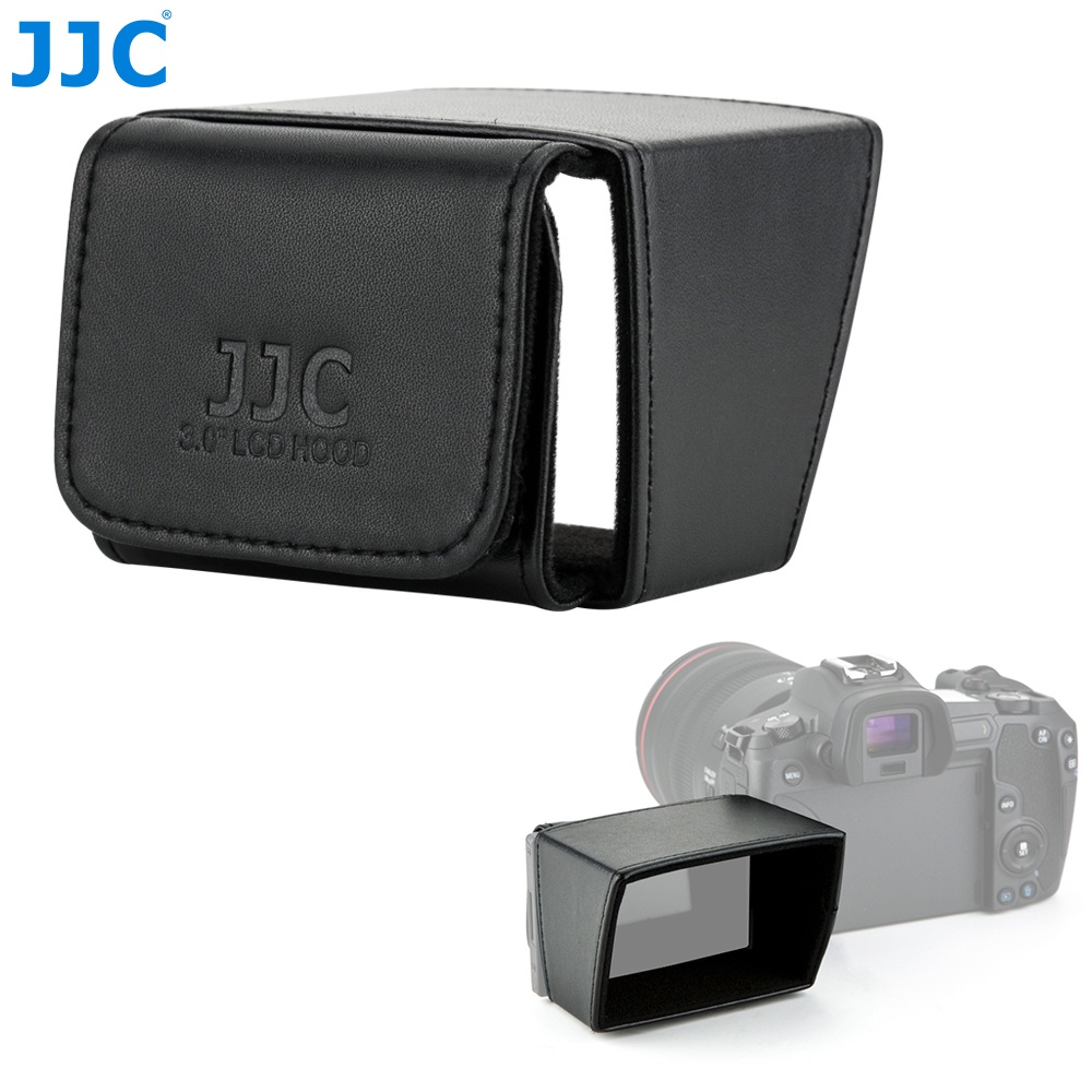 JJC LCH30 LCD Screen Hood for SLR Camera and Camcorders with a 3.0 inch Foldout Screen ZV1 II