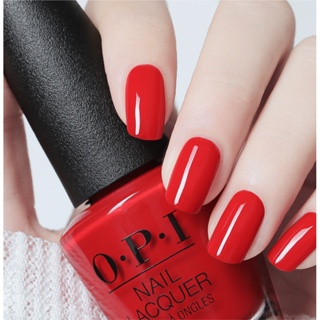 OPI Nail Lacquer, Nln25-Big Apple Red - 0.5 oz bottle