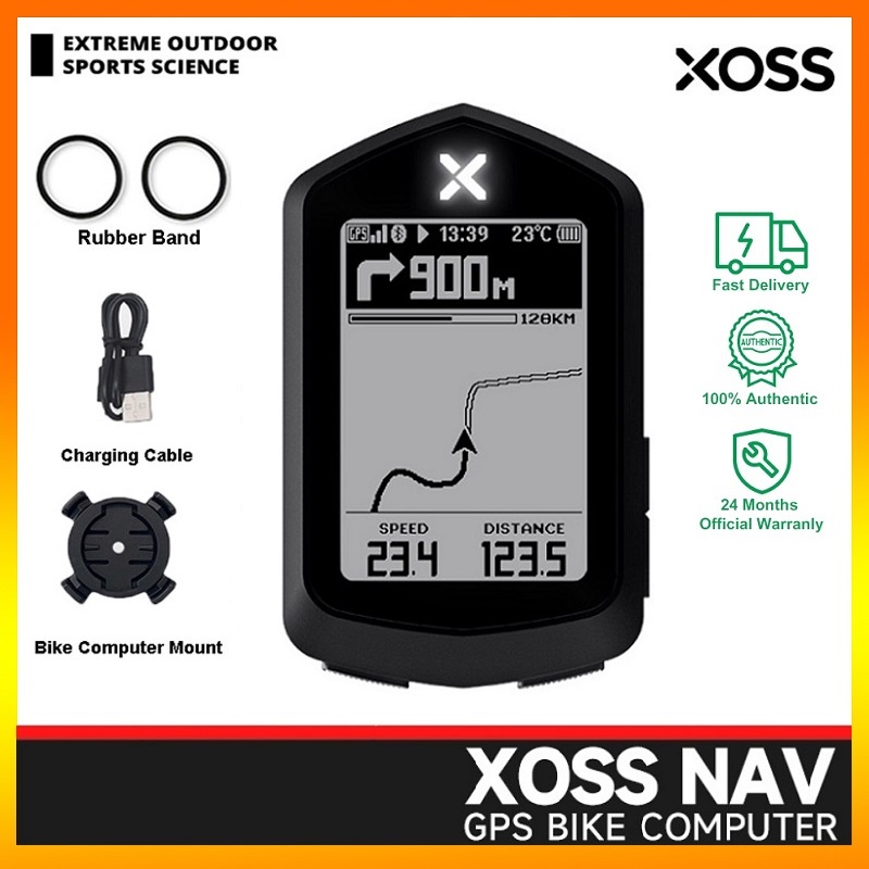 XOSS NAV Bike computer Navigation GPS Wireless Bike Speedometer
