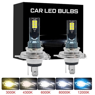 H4 H7 LED Lights Headlight Bulb 16000LM 72W H1 H11 Car Headlamp Mini Canbus  3000K 4300K 6000K 8000K Auto Fog Lamps 9005 9006 HB4