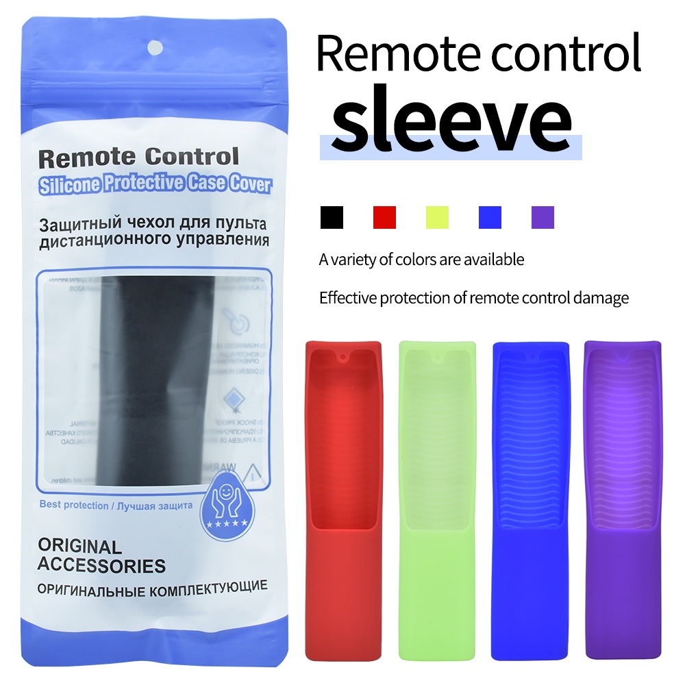 Silicone TV Remote Control Case Shockproof Remote Control Cover For 