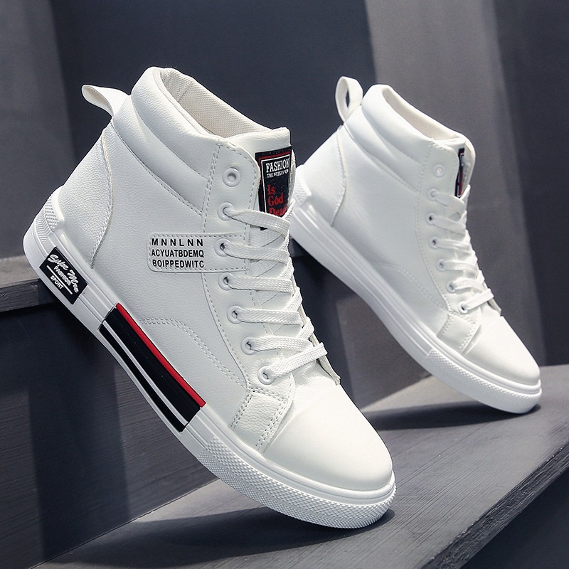 Mens high store fashion sneakers