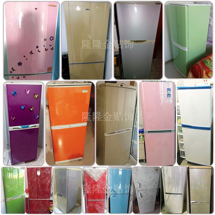 Refrigerator Door Sticker Pack Freezer Washing Machine Water Dispenser ...