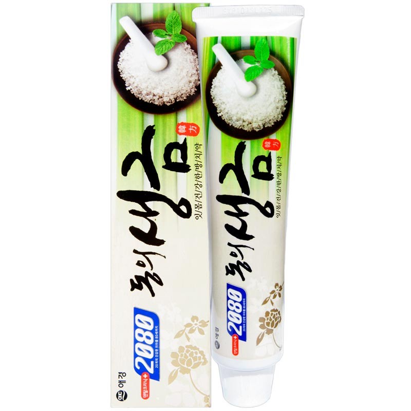 2080 DENTAL CLINIC HERB & BIO SALT TOOTHPASTE 120g Shopee Singapore