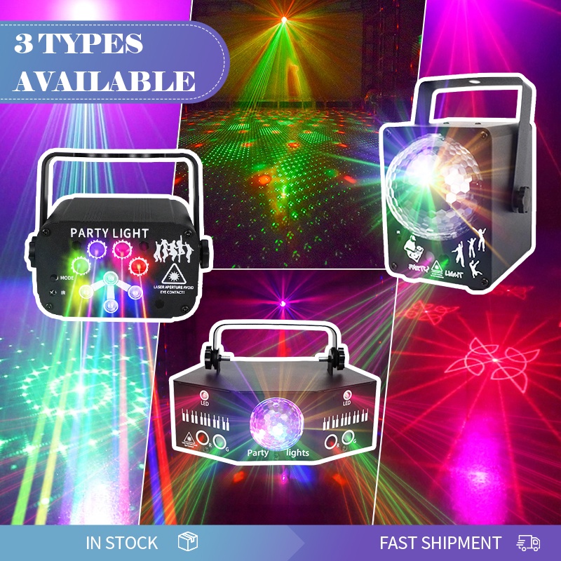 240 Patterns Laser Light Disco Light Laser Stage Light Party Lights DJ