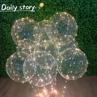 LED Light up Bobo 20inch Clear Helium Balloons Glow Bubble with String  Lights for Christmas Wedding Birthday Party Decor - China Bobo Balloon and  Balloon Toy price