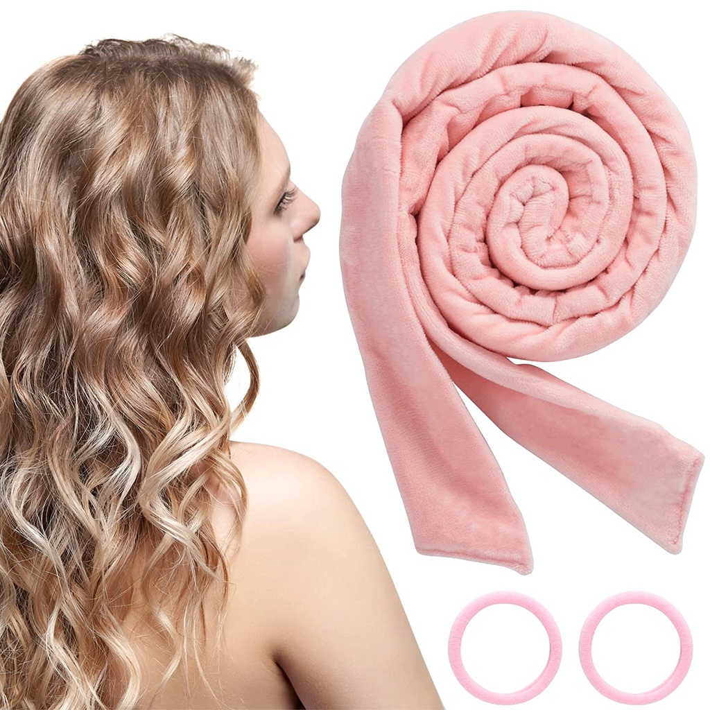 Heatless Curling Rod Headband No Heat Hair Curlers Lazy Hair