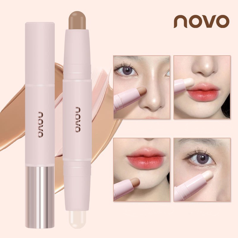 Highlighter (illuminateur) NOVO Polar Day Galaxy - 4 Couleurs #01 Moon Beach - 4g - Neuf Emballé - Corée Du Sud