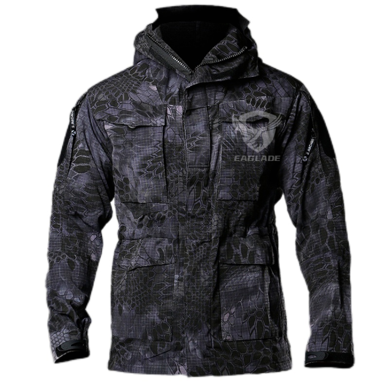 25AW】FUSION FIT TACTICAL JACKET BLACK48 Buy FUROR Regular Fit
