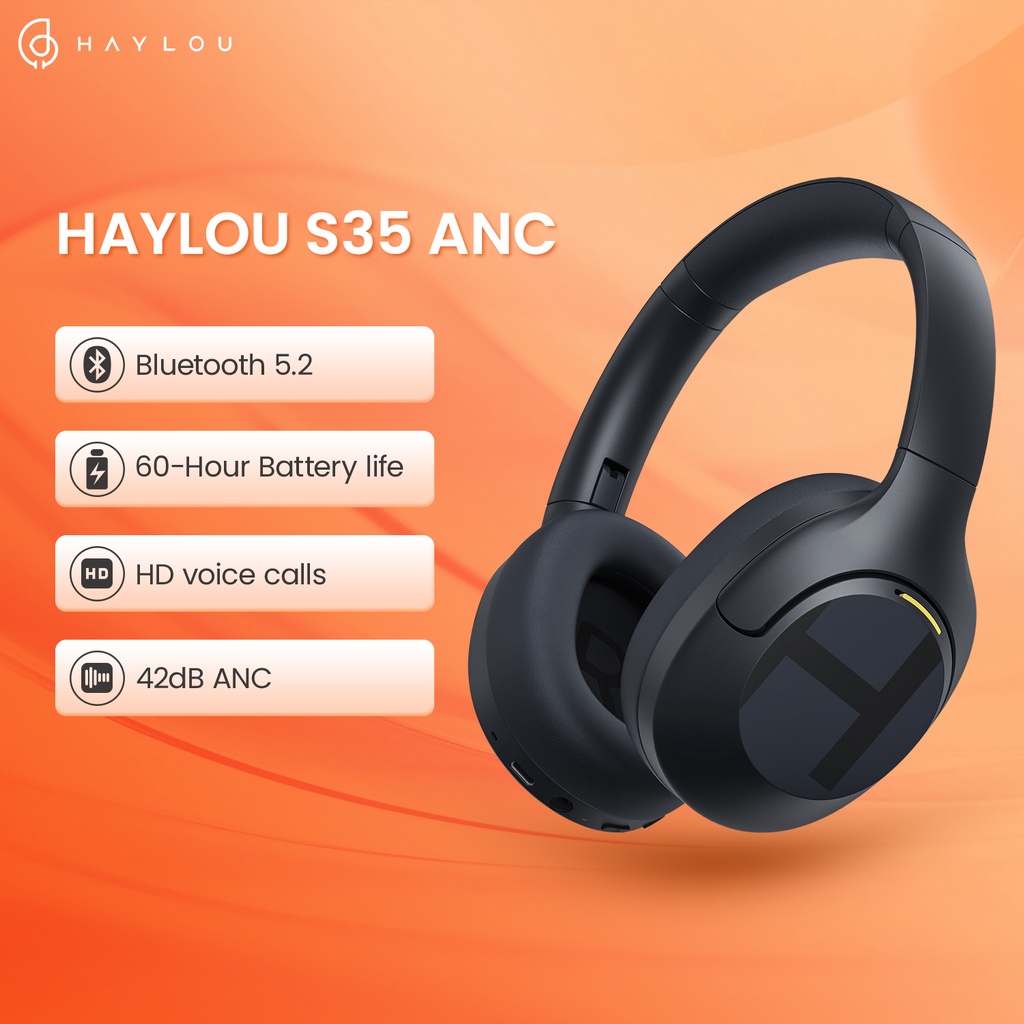 Haylou S35 ANC Over-ear Noise Canceling Headphones (Universal