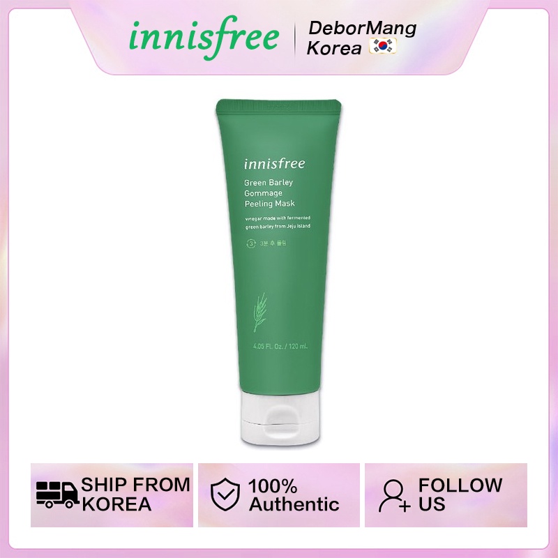 Innisfree green bartey gommage peeling mask 120ml Shopee Singapore