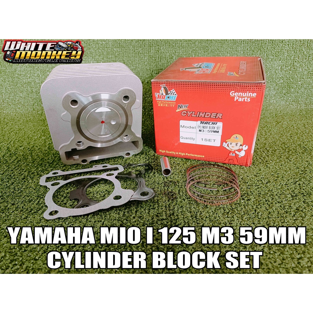 HACHI YAMAHA MIO I 125 M3 59MM BLOCK SET | Shopee Singapore