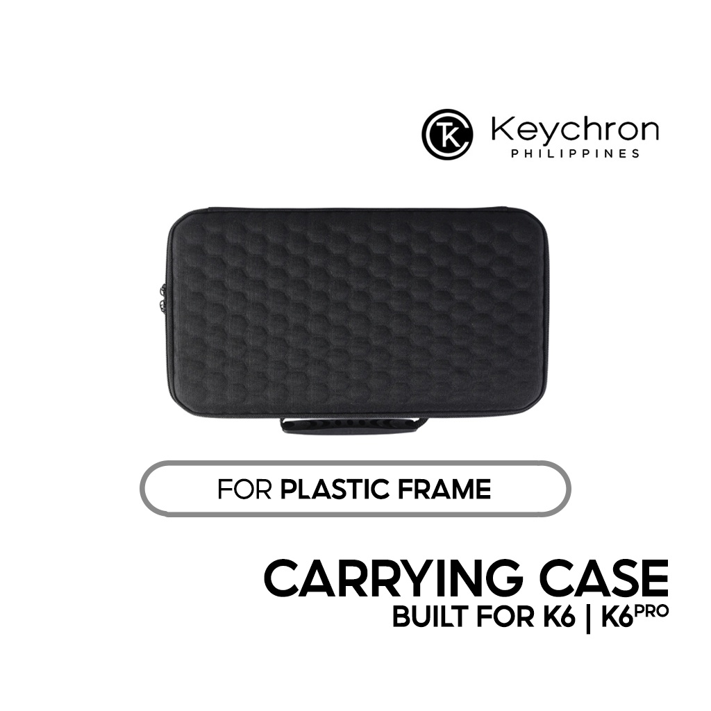 Keychron Keyboard Carrying Case (K6 / K6 Pro Plastic Frame, 364 x 203 x ...