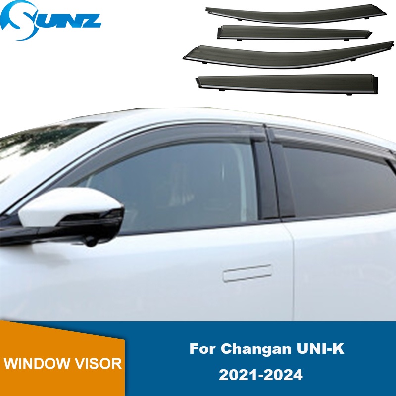 Side Window Deflectors For Changan UNI-K 2021 2022 2023 2024 Car Window ...