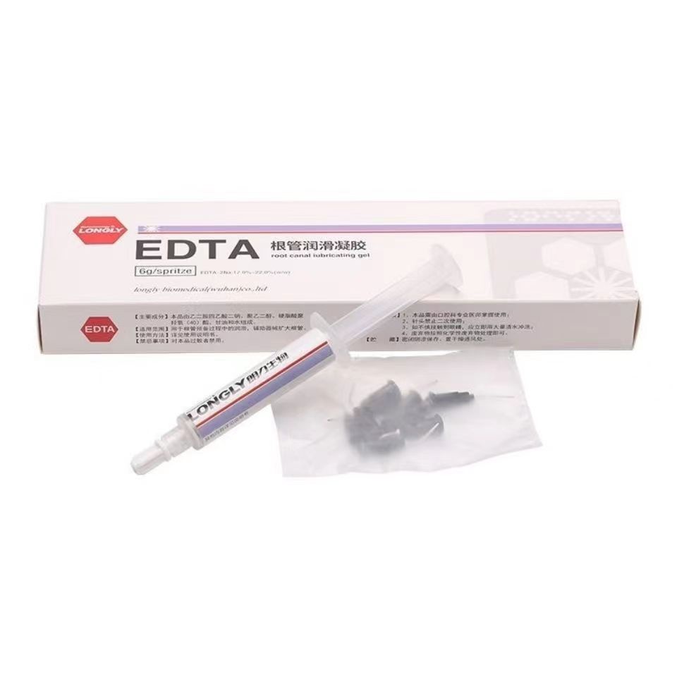 Dental Materials EDTA Root Canal Lubrication Gel Root Canal Enlargement