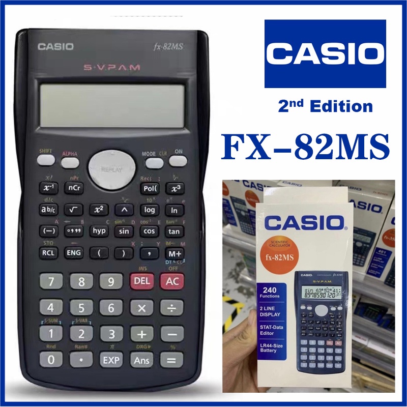 Casio fx 82ms outlet plus