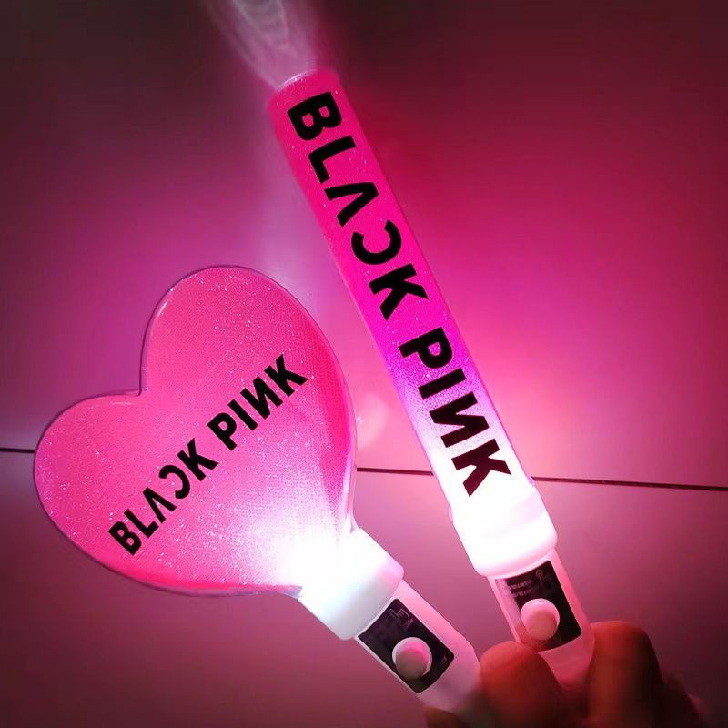 blackpink Hand Lamp Love Flash Stick Blackpink Glow Stick Pink Love ...