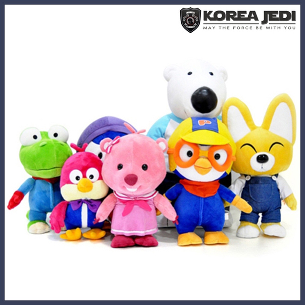 Pororo And Friends Plush Doll Stuffed Toys 7 Type Pororo Eddy 
