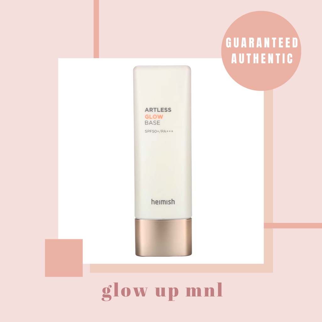 Heimish Artless Glow Base SPF 50+ PA+++ 40ml | Shopee Singapore