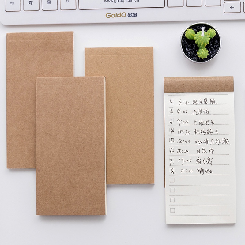 50 Sheets/pcs Korean Creative Stationery Tearable Practical Note Book ...
