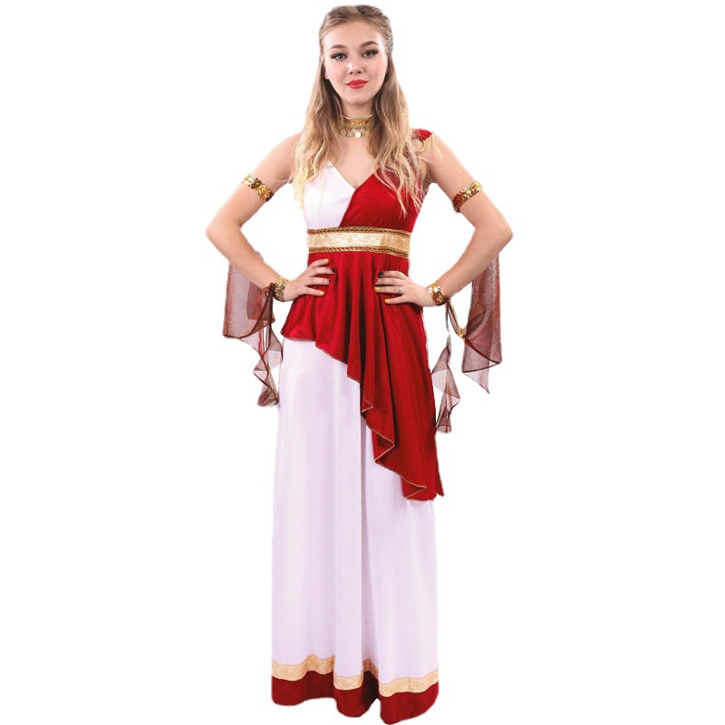Venus Greek Goddess Dress Costume Halloween Party Cosplay Adult Women Greek Princess Dress Christmas Costume Shopee Singapore