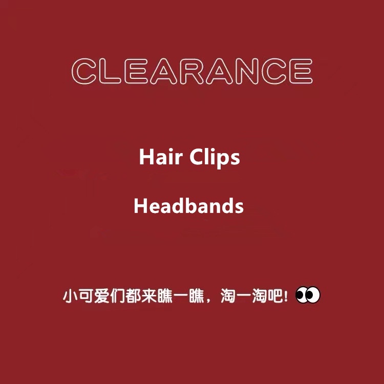 Korean Hair accessories Sample High Quality Versatile Simple Shopee