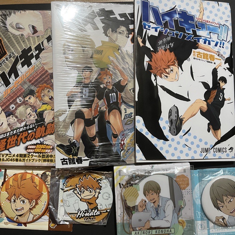 [AUTHENTIC] Haikyuu!! Anime Manga / Light Novel / Illustration (RAW