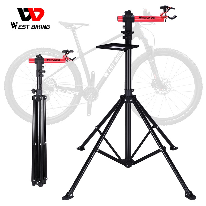 WEST BIKING Bike repair table workbench mountain bike repair rack
